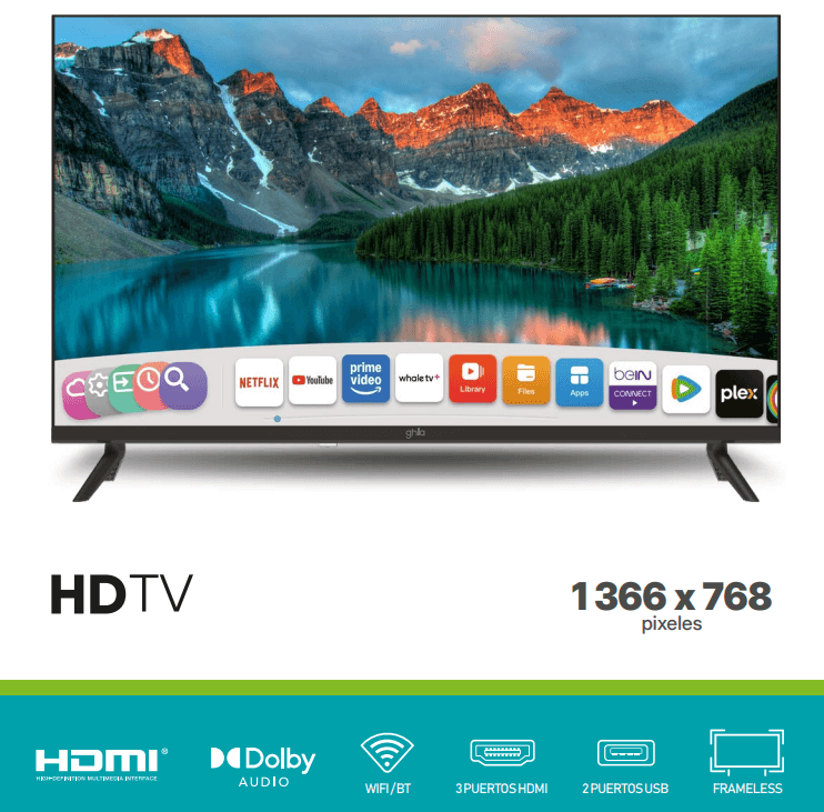 TELEVISION SMART GHIA WHALE TV 32